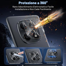 Carica l'immagine nel visualizzatore di Gallery, Aerku 3D Pellicola Vetro Temperato per Xiaomi Redmi Note 15 5G/ Poco M8 5G, HD Trasparente Pellicola Fotocamera, [2+2 Pe