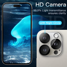 Carica l'immagine nel visualizzatore di Gallery, JETech Pellicola Protettiva Fotocamera per iPhone 15 Pro/15 Pro Max
