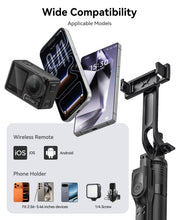 Carica l'immagine nel visualizzatore di Gallery, ORICO 175cm Treppiede Smartphone Bastone Selfie Alluminio 360° Telecomando