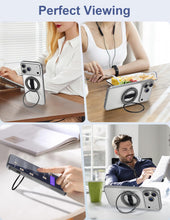 Carica l'immagine nel visualizzatore di Gallery, EWA MagOne 3rd Gen [Compatibile con MagSafe] Supporto per telefono cellulare con anello elastico per le dita, anello int