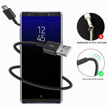 Carica l'immagine nel visualizzatore di Gallery, Caricatore USB adattatore rapido con cavo di ricarica USB tipo C 1,5 m per Samsung Galaxy S21 S21FE S21+ S20FE S20 S20 U
