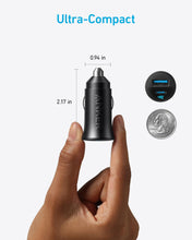 Carica l'immagine nel visualizzatore di Gallery, Anker Caricatore Auto USB C 30W 2 Porte PowerIQ 3.0