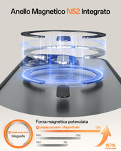 Carica l'immagine nel visualizzatore di Gallery, UNBREAKcable Custodia Magnetica per iPhone 15 Pro da 6,1 Pollici, Compatibile con MagSafe, Protezione Completa della Fot