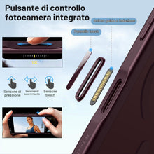 Carica l'immagine nel visualizzatore di Gallery, JETech 360° Protezione Cover per iPhone 18 Pro Max, Ciliegia Scuro
