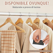 Carica l'immagine nel visualizzatore di Gallery, Adiwo anelli in legno di cedro, protezione antitarme naturale in legno di cedro, protezione antitarme nell'armadio, bust