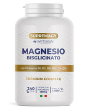 Carica l'immagine nel visualizzatore di Gallery, Supremagy Magnesio Bisglicinato 2250mg | 240 CPR (fino a 4 mesi)