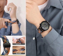 Carica l'immagine nel visualizzatore di Gallery, GIOPUEY Cinturini Compatibile con Xiaomi Redmi Watch 5 Active/5 Lite, Cinturino in Morbido Nylon Intrecciato [Unisex] [T