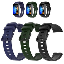 Carica l'immagine nel visualizzatore di Gallery, Simpeak 3 Pezzi Cinturini Compatibile con Huawei Band 8/Huawei Band 9, Cinturino Sportivo Gel di Silice Elastico Regolab