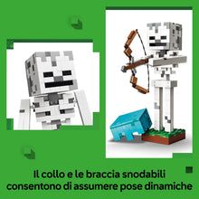 Carica l'immagine nel visualizzatore di Gallery, LEGO Minecraft Lo Scheletro 21594