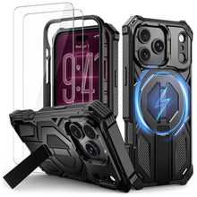 Carica l'immagine nel visualizzatore di Gallery, Lanhiem Cover per iPhone 18 Pro Max/17 Pro Max, 16FT Antiurto, Magnetica