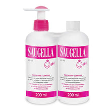 Carica l'immagine nel visualizzatore di Gallery, Saugella Girl Detergente Intimo Delicato, 2 x 200 ml