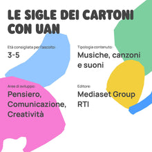 Carica l'immagine nel visualizzatore di Gallery, FABA Personaggio Sonoro – Le sigle dei cartoni con Uan