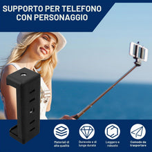 Carica l'immagine nel visualizzatore di Gallery, 4 Pezzi Universale Supporto Treppiede Adattatore Telefono Cellulare Per Telefono Cellulare Clip Regolabile Per Supporto 