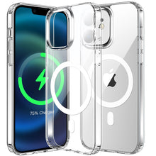 Carica l'immagine nel visualizzatore di Gallery, tigratigro Cover Magnetica per iPhone 12/12 Pro, Compatibile con MagSafe Ricarica Wireless, Anti Ingiallimento, Antiurto
