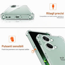 Carica l'immagine nel visualizzatore di Gallery, iVoler Cover per Oneplus Nord 3 5G, Custodia Trasparente per Assorbimento Degli Urti con Paraurti in TPU Morbido, Sottil