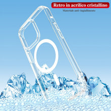 Carica l'immagine nel visualizzatore di Gallery, Mixroom - Cover Magnetica per iPhone 12 Mini, Compatibile con MagSafe, Ricarica Wireless, Custodia Antiurto Telefono, Re