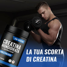 Carica l'immagine nel visualizzatore di Gallery, Creatina Monoidrata Polvere – 1 kg (1000 g)