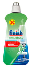 Carica l'immagine nel visualizzatore di Gallery, Finish Brillantante Lavastoviglie, 1 Brillantante 0% 500 ml, Additivo per lavastoviglie per stoviglie asciutte e brillan