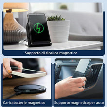 Carica l'immagine nel visualizzatore di Gallery, 6 Pezzi Anelli Magnetici Universali Compatibili per Magsafe | Autocollanti per Custodia Smartphone | Adattatori per Rica