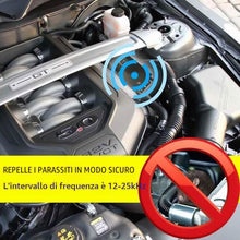 Carica l'immagine nel visualizzatore di Gallery, Grunda - Repellente ad ultrasuoni per Auto, Repellente Ultrasuoni per Topi, 12 kHz-25 kHz, Collegamento a Batteria da 12