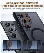 Carica l'immagine nel visualizzatore di Gallery, CANSHN Magnetica Cover per Samsung Galaxy S24 Ultra (6.8 Pollici), [Protezione Completa Della Fotocamera] Custodia Trasl