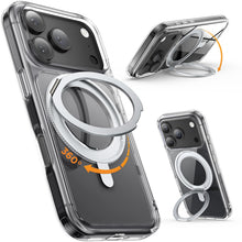 Carica l'immagine nel visualizzatore di Gallery, SURPHY Cover per iPhone 18 Pro Max/17 Pro Max con Supporto,Trasparente