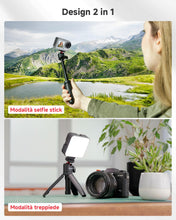 Carica l'immagine nel visualizzatore di Gallery, Rollei Mini Treppiede Comfort Desktop 2-in-1 27cm con Testa a Sfera a 360°