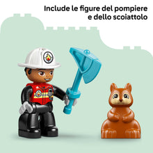 Carica l'immagine nel visualizzatore di Gallery, LEGO DUPLO Autopompa con manichetta e pompiere 10473