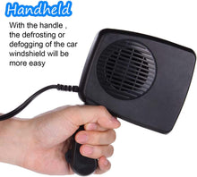 Carica l'immagine nel visualizzatore di Gallery, Leaflai Riscaldamento auto da 12 V, 150 W, portatile, anti-appannamento, set di sbrinamento per auto, da collegare all'a