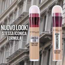 Carica l'immagine nel visualizzatore di Gallery, Maybelline New York Correttore Multi-Uso, Idratante e con Coprenza Modulabile, Imperfezioni e Occhiaie Coperte, Con Bacc