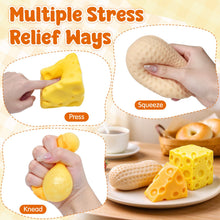 Carica l'immagine nel visualizzatore di Gallery, Formaggi Arachide Giocattolo Antistress,Squishy Formaggio Arachide