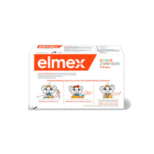 Carica l'immagine nel visualizzatore di Gallery, elmex Dentifricio per bambini 2-6 anni 2 x 50 ml – pulizia dei denti adatta ai bambini per una protezione efficace della