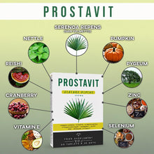 Carica l'immagine nel visualizzatore di Gallery, PROSTAVIT® - SERENOA REPENS 500MG | Saw Palmetto | Integratore Prostata | 8 ingredienti attivi con Zucca, Ortica, Pygeum