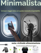 Carica l'immagine nel visualizzatore di Gallery, Caricatore Wireless per iPhone [Super Portatile] LISEN Stazione Ricarica per iPhone Apple Watch Airpods, Caricatore Mags