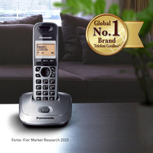 Carica l'immagine nel visualizzatore di Gallery, Panasonic KX-TG2511JTM Telefono Cordless Digitale, Unità Base e Ricevitore Singolo, Vivavoce, Audio Nitido, ID Chiamante