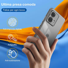 Carica l'immagine nel visualizzatore di Gallery, Captor Cover Trasparente per Motorola Moto G84 5G, Custodia TPU in Silicone Flessibile Morbida e Sottile, Alta Qualità c