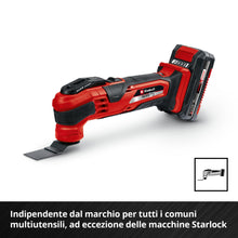 Carica l'immagine nel visualizzatore di Gallery, Einhell 6 pezzi set multitool