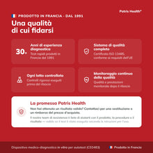 Carica l'immagine nel visualizzatore di Gallery, Test per la Sifilide Patris Health®, Autotest, Rilevamento dell'infezione da Treponema pallidum