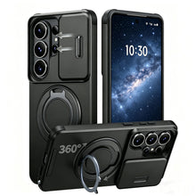 Carica l'immagine nel visualizzatore di Gallery, Cover per Samsung Galaxy S26 Ultra Custodia Protezione Fotocamera Scorrevole Custodia Antiurto Grado Militare con Rotazi