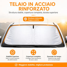 Carica l'immagine nel visualizzatore di Gallery, Parasole Auto Parabrezza – Parasole Pieghevole Universale, Protezione UV, Anti Calore, Tendina Parasole Interna per Tutt
