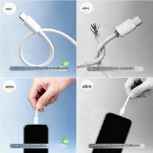 Carica l'immagine nel visualizzatore di Gallery, MAS CARNEY 60W Cavo USB Type-C, [1M/PD] Cavo USB C Ricarica Rapida - Bianco