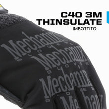 Carica l'immagine nel visualizzatore di Gallery, Mechanix ColdWork Original Guanti da lavoro invernali da uomo, Nero - M