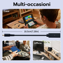 Carica l'immagine nel visualizzatore di Gallery, Mcbazel Tipo C da Femmina a Cavo di Ricarica, Cavo Adattatore per Nintendo DSI, 3DS, 2DS, incl. XL e New Modelli