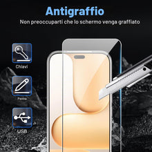 Carica l'immagine nel visualizzatore di Gallery, Cover per Honor 600 Lite 5G + 1 Pezzo Vetro Temperato, Custodia Protettiva Morbida in Silicone TPU Anticaduta e Antipolv