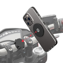 Carica l'immagine nel visualizzatore di Gallery, Shapeheart Innovazione francese, Portacellulare magnetico per moto con piastra in acciaio ultrasottile, Anti riflessione