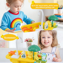 Carica l'immagine nel visualizzatore di Gallery, Ulikey Lavello per Bambini, Lavello Giocattolo con Acqua, Giocattoli da Pesca, Sistemi Automatici di Circolazione Dell'a