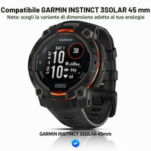 Carica l'immagine nel visualizzatore di Gallery, Diruite 4 Pezzi per Garmin Instinct 3 45mm Solar/AMOLED Vetro Temperato Pellicola Protettiva HD Schermo Antigraffio Senz