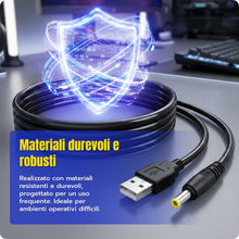 Carica l'immagine nel visualizzatore di Gallery, Wigearss Cavo USB-A di Ricarica per PSP 1000/2000/3000/E1000, 1 Metro, Nero