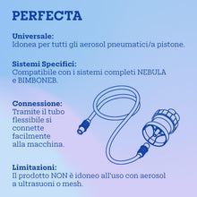 Carica l'immagine nel visualizzatore di Gallery, Air Liquide Healthcare, PERFECTA, Ampolla con Maschera per Bambini <5 Anni