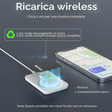 Carica l'immagine nel visualizzatore di Gallery, ATUVOS Air Tag Card Pro per Android &amp; iOS, Dual System Ricaricabile Wallet Tracker Funziona con Google Funzioni Trova o 